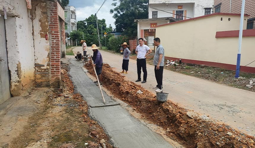 中國聯(lián)塑助力茂名高州谷篢村鄉(xiāng)村煥新升級