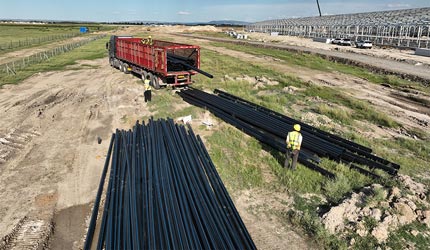 管道賦能烏蘭察布標準化養(yǎng)殖基地建設